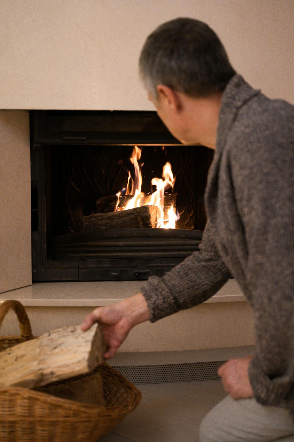 Cheminée et système de chauffage au Tignet